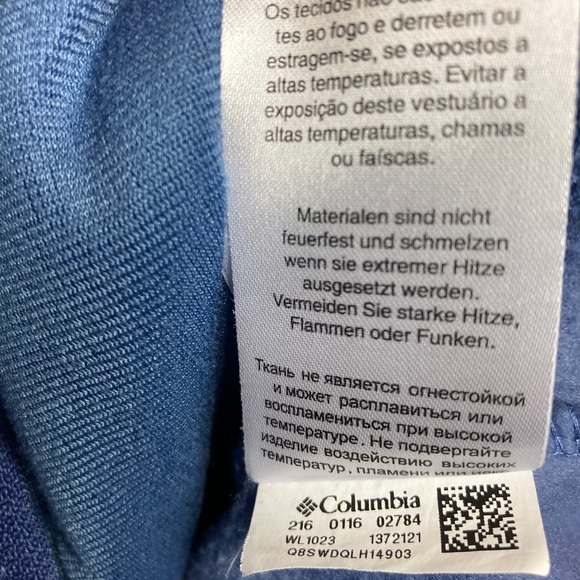 Columbia fleece full zip vest Size S - Picture 6 of 9